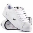 Обувь жен DVS Devyn White Star Leather 2009 г инфо 11636v.