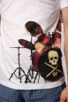 Футболка Circa Lopez Drums White 2010 г инфо 10086z.